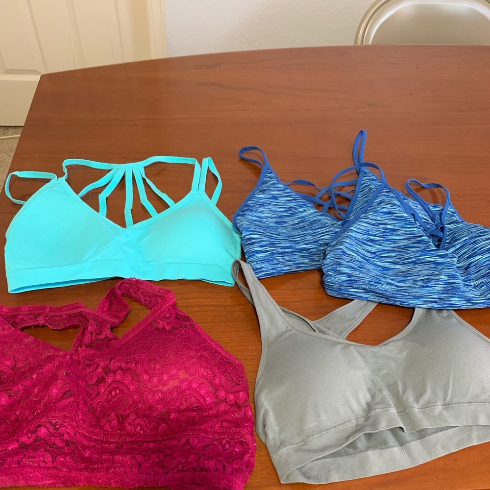 Lot of 10 XL sports bras